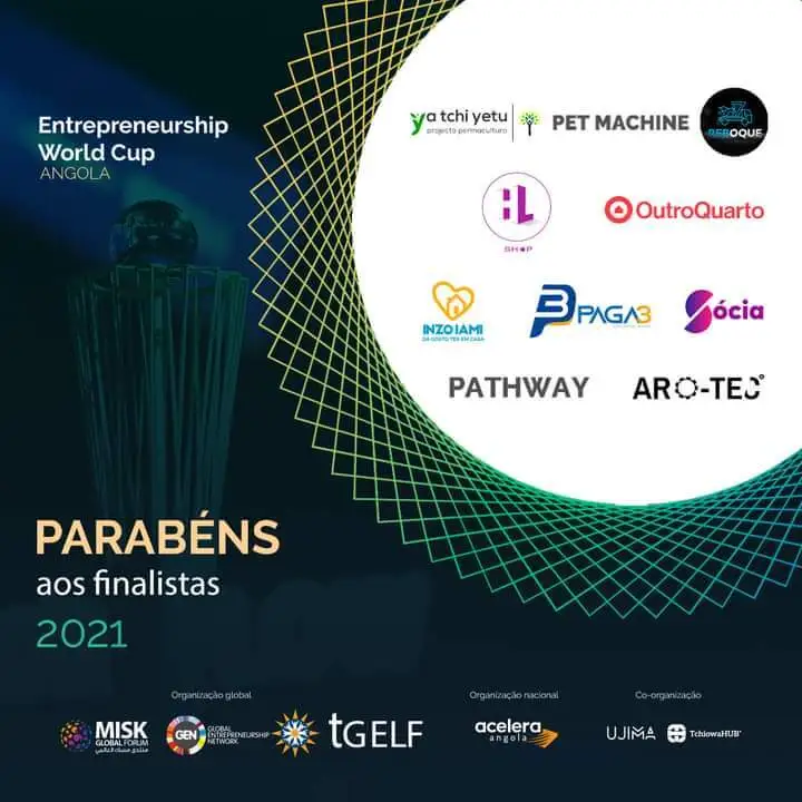 Startups finalistas do programa Entrepreurship World Cup Angola